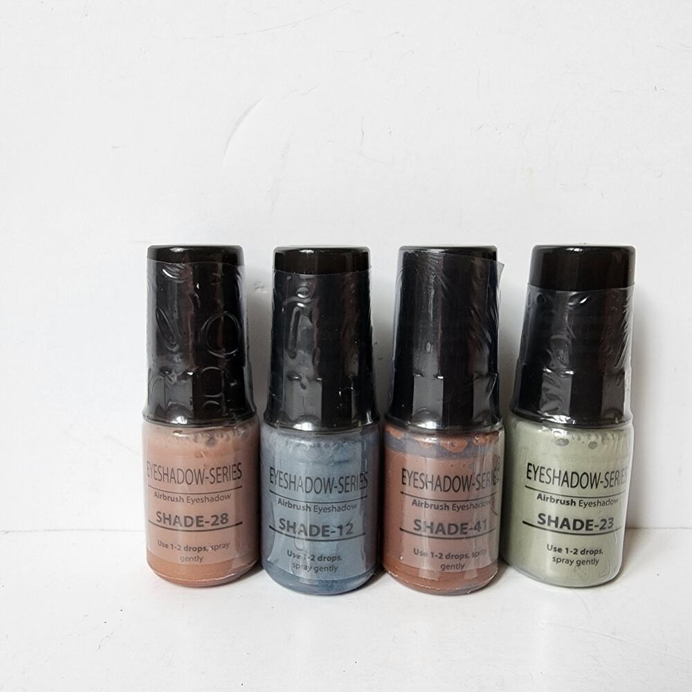 Luminess Airbrush Eyeshadow Series Lot Of 4 Shade 12 41 23 28 New Sealed 0.25 Oz